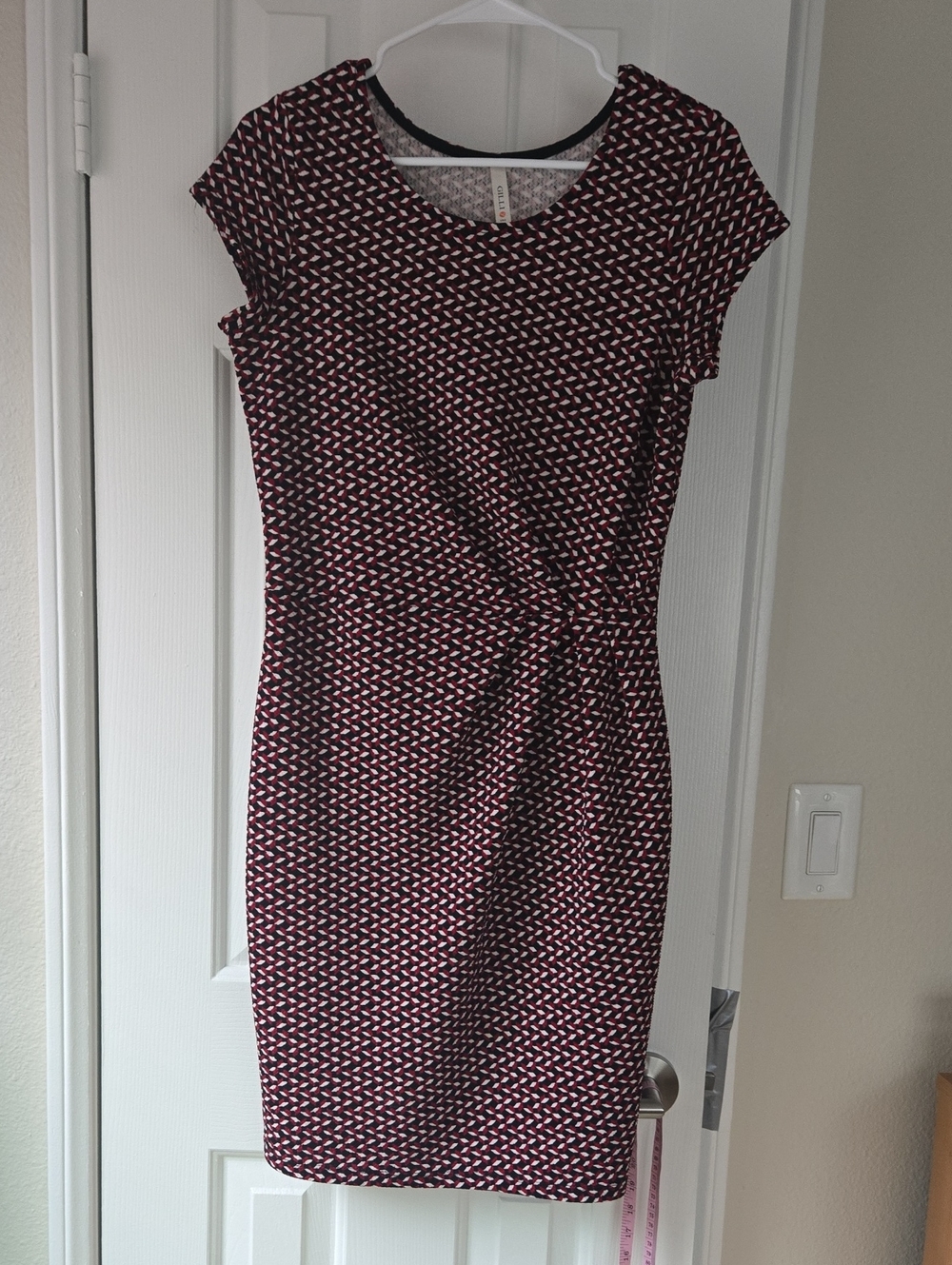 Gilli  Twist-Front Midi Dress- Med